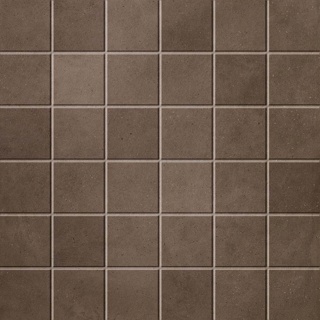 DWELL BROWN LEATHER MOSAICO 5X5