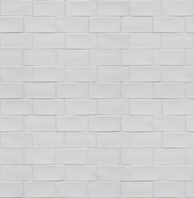 BETONBRICK WALL WHITE MATT 7,5X15
